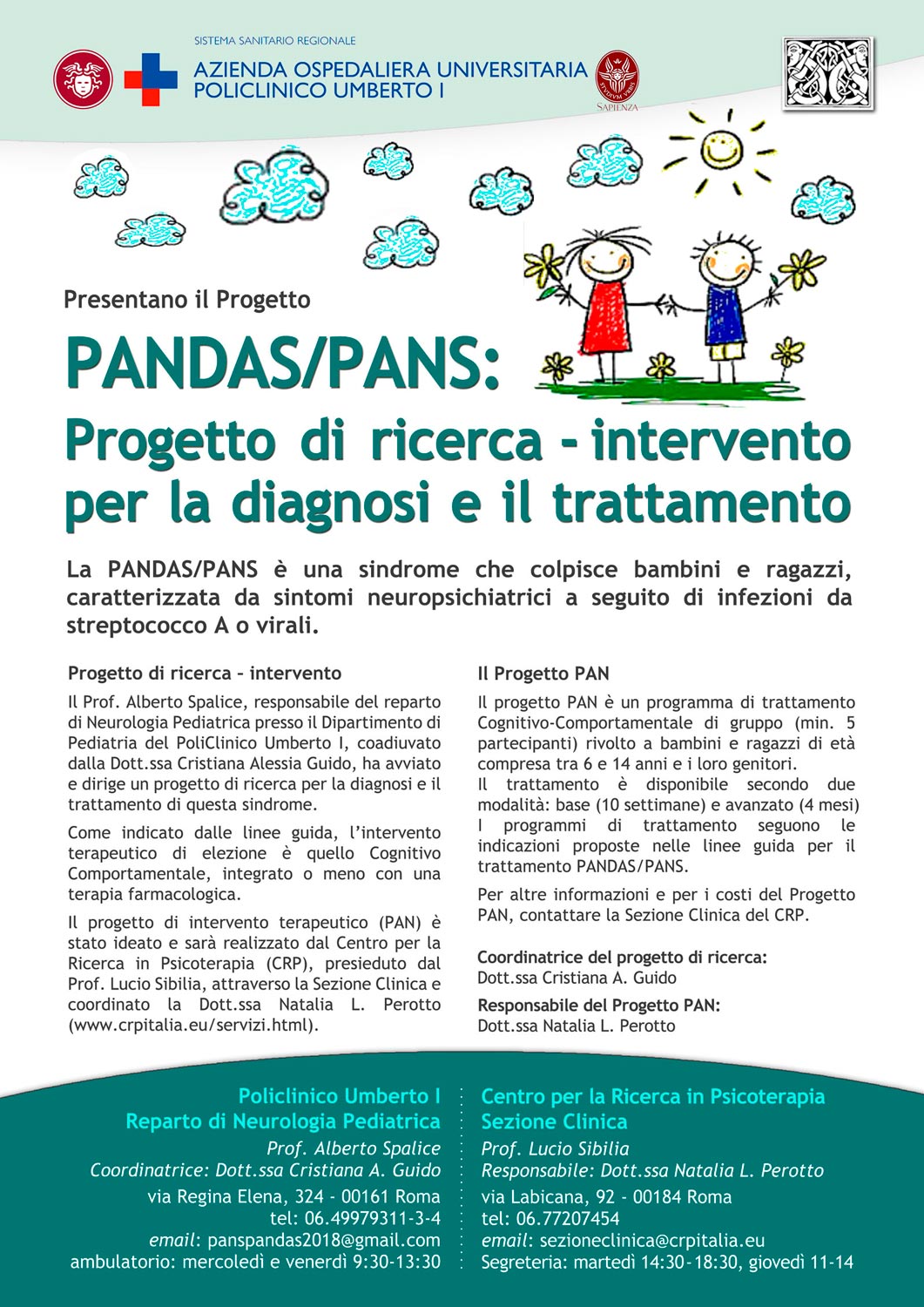 Progetto PANDAS/PANS