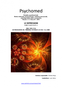 Numeri 1-2-3 Anno XI 2016 – “Le Depressioni”