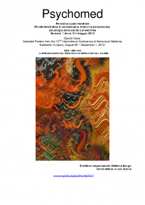 Numero 1 Anno VIII 2013 – “Posters from the 12th International Conference of Behavioral Medicine, Budapest, August 1 – September 1, 2012”